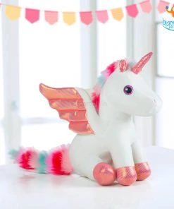 Bigsmall_hmk Unicorn With Wings Plush Toy