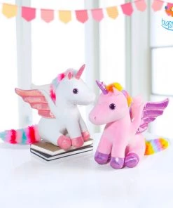 Bigsmall_hmk Unicorn With Wings Plush Toy