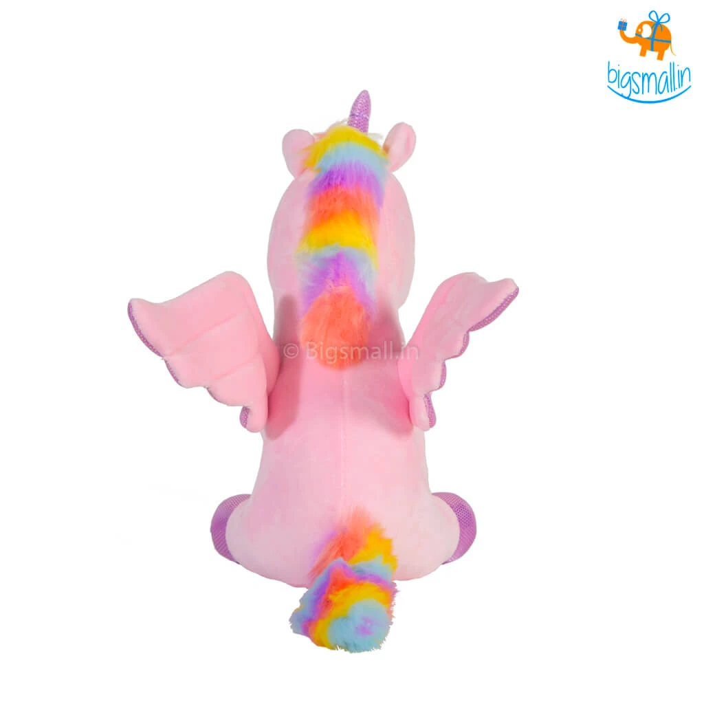 Bigsmall_hmk Unicorn With Wings Plush Toy