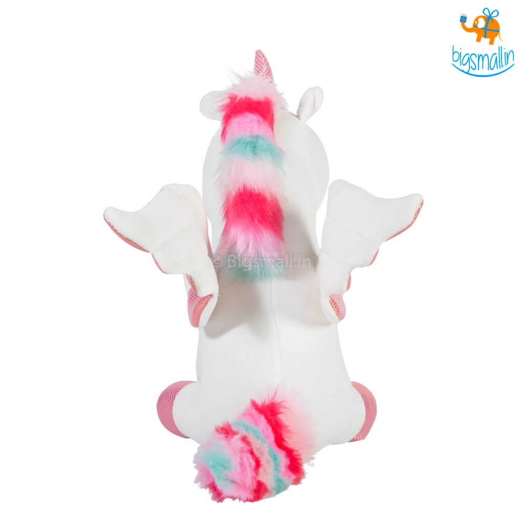 Bigsmall_hmk Unicorn With Wings Plush Toy