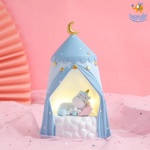Bigsmall_hmk All Of It Sleepy Unicorn Decorative Lamp