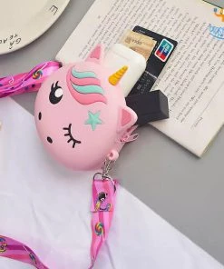 Bigsmall_hmk Unicorn Silicone Mini Bag