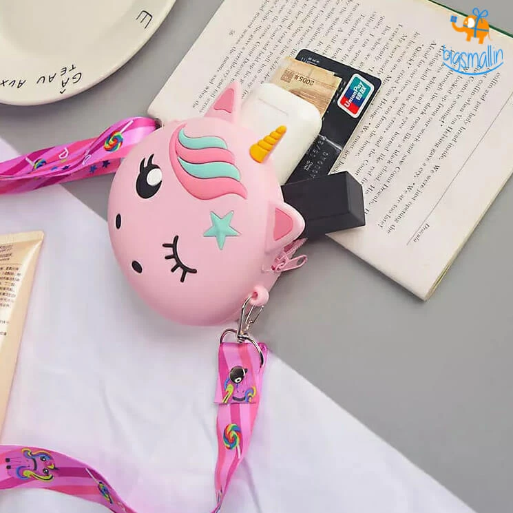 Bigsmall_hmk Unicorn Silicone Mini Bag