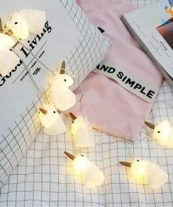 Coral Tree All Of It Unicorn String LED Lights