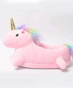 VinnyC Unicorn Plush Slippers