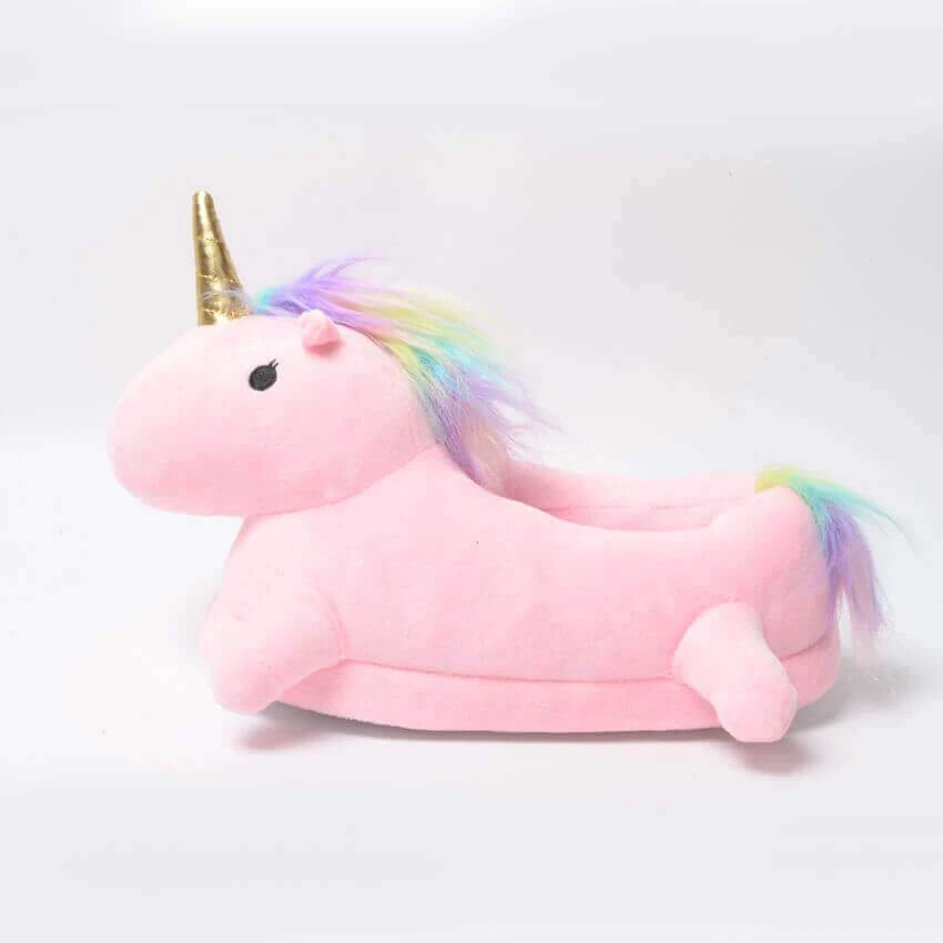 VinnyC Unicorn Plush Slippers