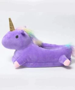 VinnyC Unicorn Plush Slippers