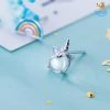 AmyLi All Of It Magical Unicorn Rainbow Ear Studs