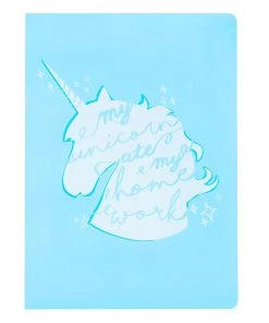 LookWhatHappened Unicorn Ate My Homework Notebook