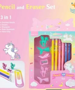 Big Daddy All Of It Unicorn Meets Mermaid Stationery Kit