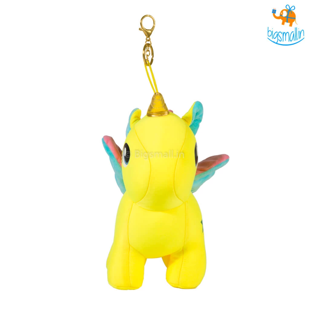 Bigsmall_hmk Unicorn Plush Toy With Clasp Holder All Of It