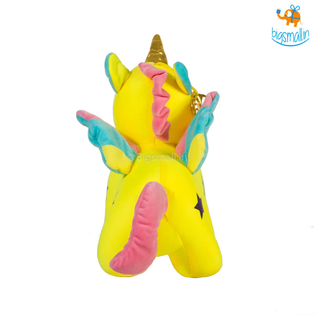 Bigsmall_hmk Unicorn Plush Toy With Clasp Holder All Of It
