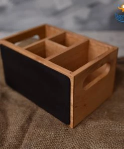 Unisoul Cutlery Organizer With Menu Board All Of It