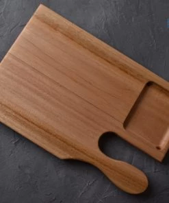 Unisoul All Of It Wooden Platter Cum Chopping Board