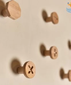 Unisoul Minimal Wooden Wall Knobs