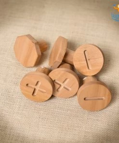 Unisoul Minimal Wooden Wall Knobs