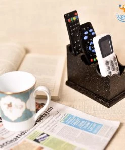Unisoul Wooden Remote Control Organizer