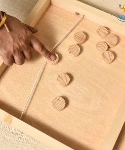 Unisoul All Of It Puck & Play Wooden Game Set