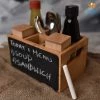 Unisoul Cutlery Organizer With Menu Board All Of It