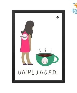 Krita & Penna Unplugged Print Poster With Frame All Of It