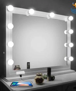 Bigsmall_hmk Vanity Mirror LED Bulb Shaped Lights