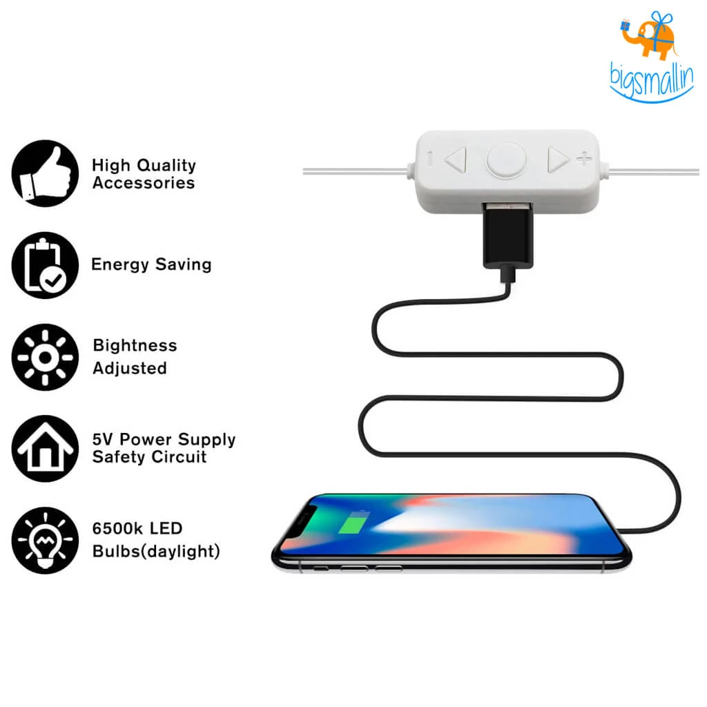 Bigsmall_hmk Vanity Mirror LED Bulb Shaped Lights