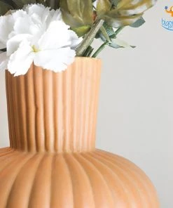 Hollyhock All Of It Victorian Ceramic Vase