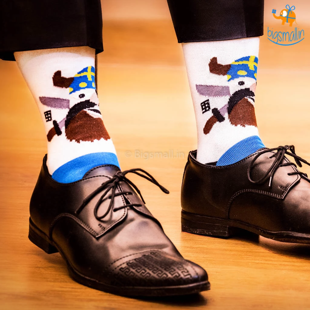 SockSoho Bold Vikings Socks