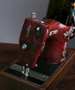 VinnyC Retro Sewing Machine Wine Bottle Holder