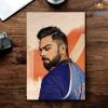 Bigsmall_cc Father's Day Virat Kohli Printed Wooden Frame
