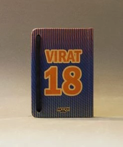 Mooch Design Studio Team India A6 Notebook With Elastic - Cricket All Of It