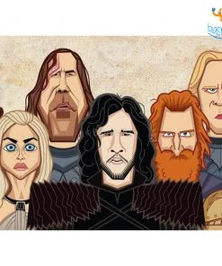 Graphicurry All Of It Game Of Thrones Laminated Poster