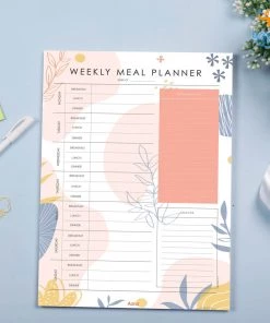 Adra Weekly Meal Planner Tear-Off Pad