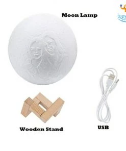 Isagon Father's Day Personalized Moon Lamp - COD Not Available