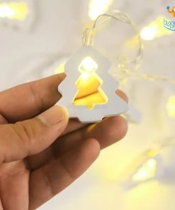 PunitSB All Of It White Christmas Tree LED Lights