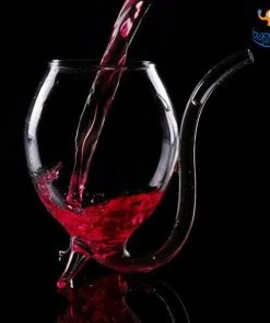 Devnow Wine Glass With Straw