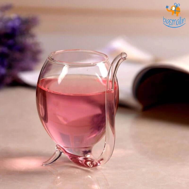 Devnow Wine Glass With Straw