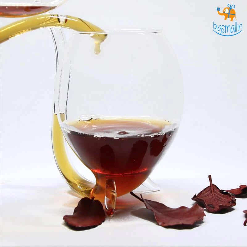 Devnow Wine Glass With Straw