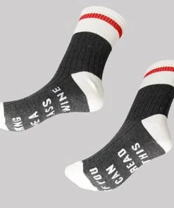 AmyLi Father's Day Bring Me Wine Socks