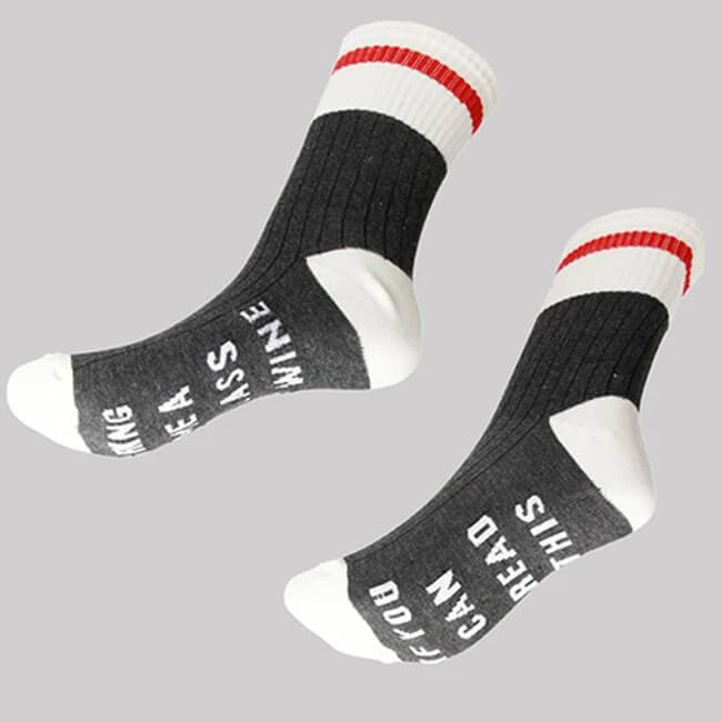 AmyLi Father's Day Bring Me Wine Socks