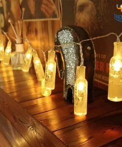 PunitSB All Of It Wishing Bottle String Lights