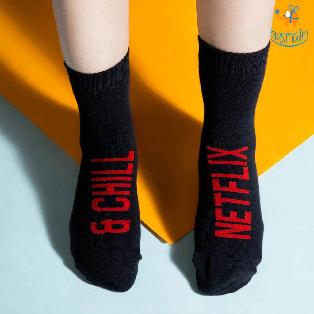 SoxyToes Women Netflix And Chill Socks Sale