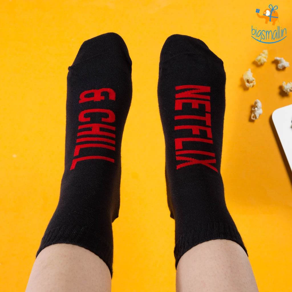 SoxyToes Women Netflix And Chill Socks Sale