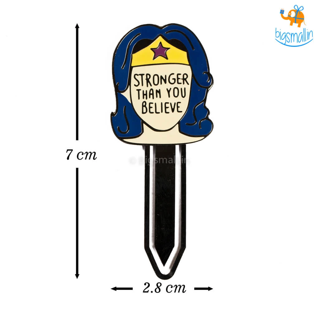 Bigsmall_piu Wonder Woman Metallic Bookmark