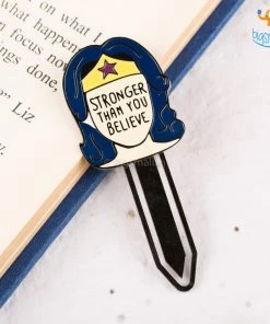 Bigsmall_piu Wonder Woman Metallic Bookmark