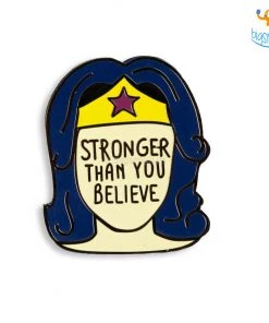 Bigsmall_piu Best Sellers Wonder Woman Metallic Lapel Pin