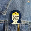 Bigsmall_piu Best Sellers Wonder Woman Metallic Lapel Pin