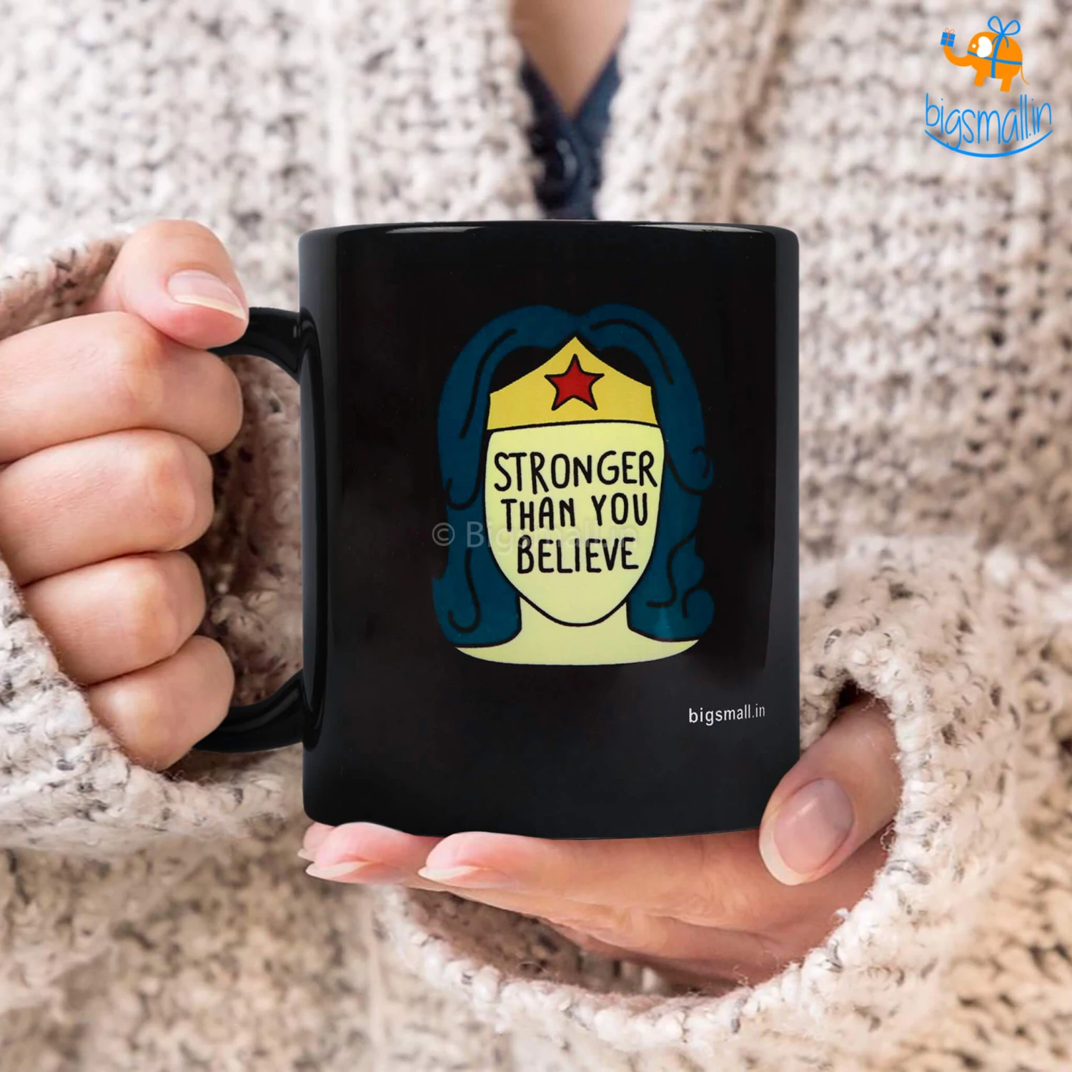 Bigsmall_piu Wonder Woman Coffee Mug