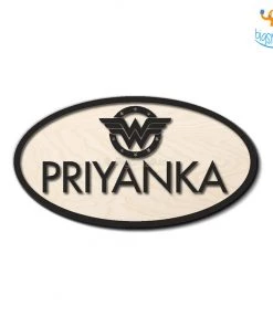 Chitra Chaya Personalized Wonder Woman Themed Nameplate | COD Not Available