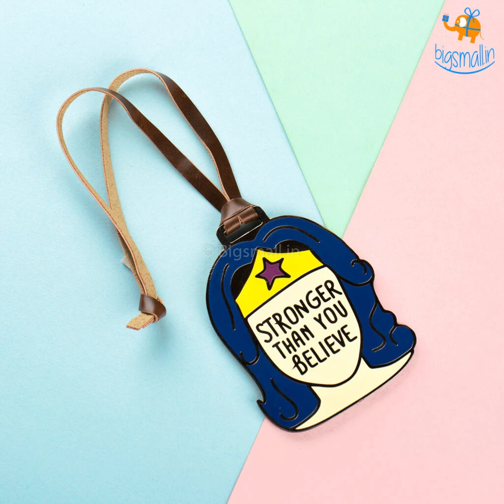 Bigsmall_piu Wonder Woman Luggage Tag